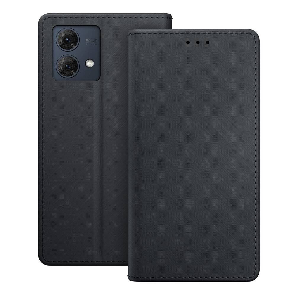 3mk Wallet Case Motorola Moto G84 5G – Schwarz