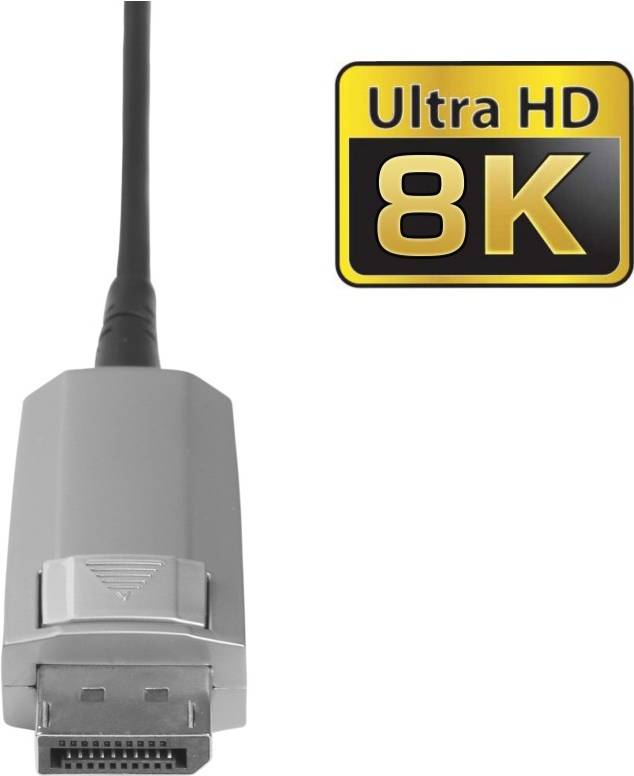 VivoLink Pro Displayport Optical 50 m Schwarz