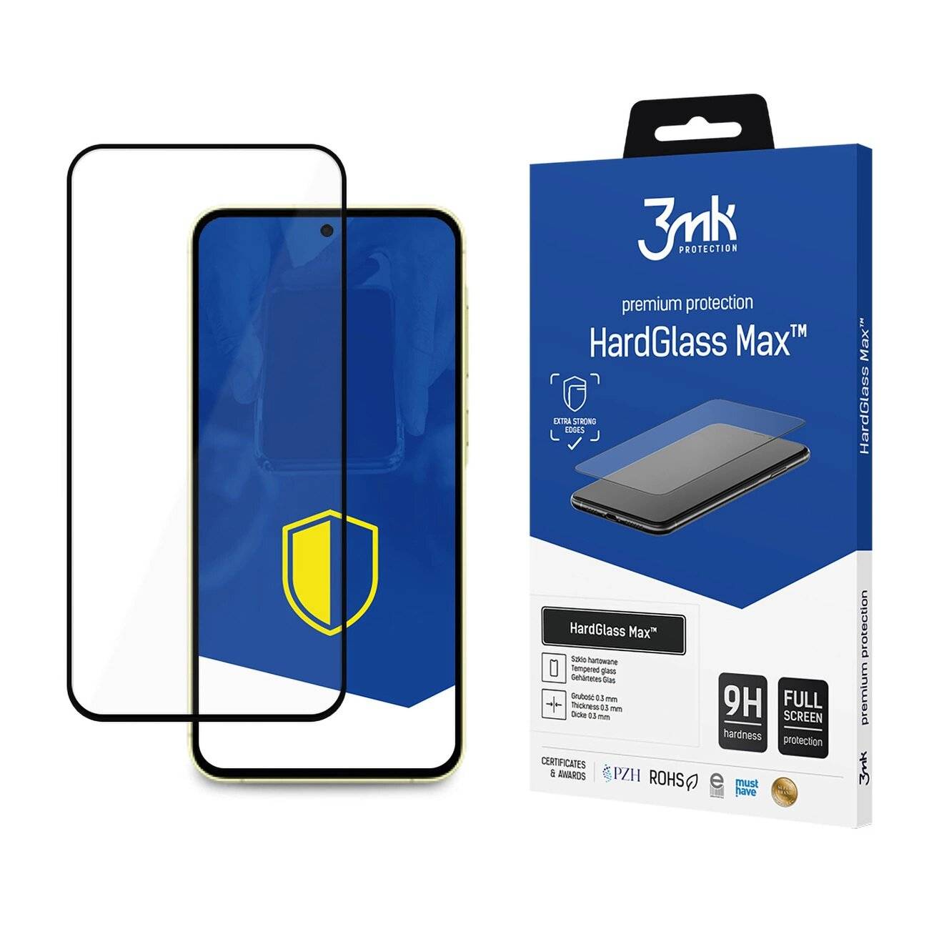 9H 3mk HardGlass Max™ Glas Samsung Galaxy A35 / A55 5G