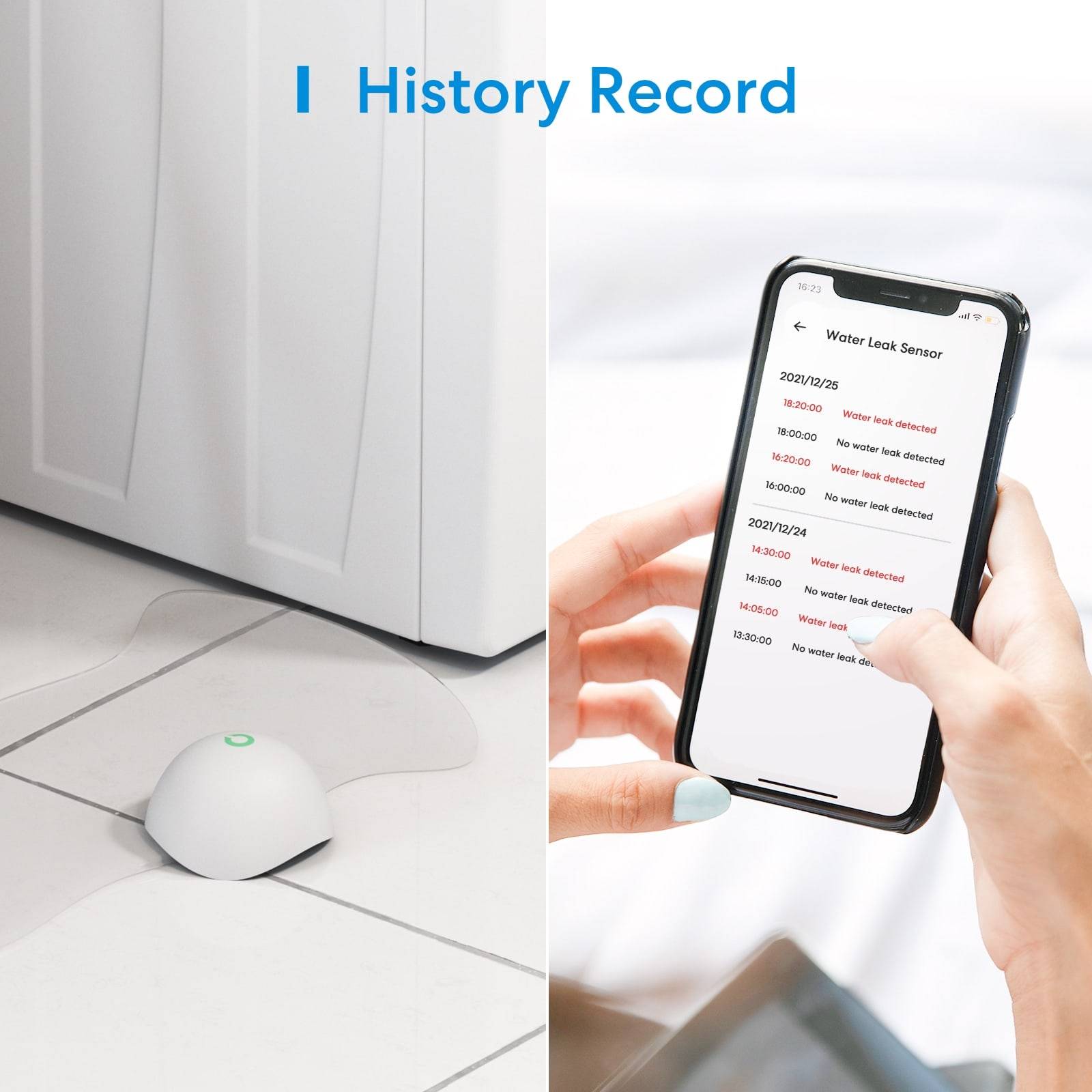 MEROSS Smart Wassermelder Starter Kit MS400HHK-EU, inkl. Hub