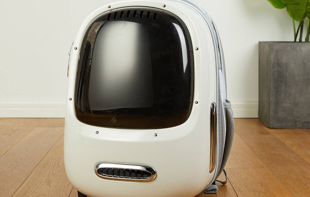 Haustier-Reiserucksack PetKit Breezy 2 (Creme-Weiß)