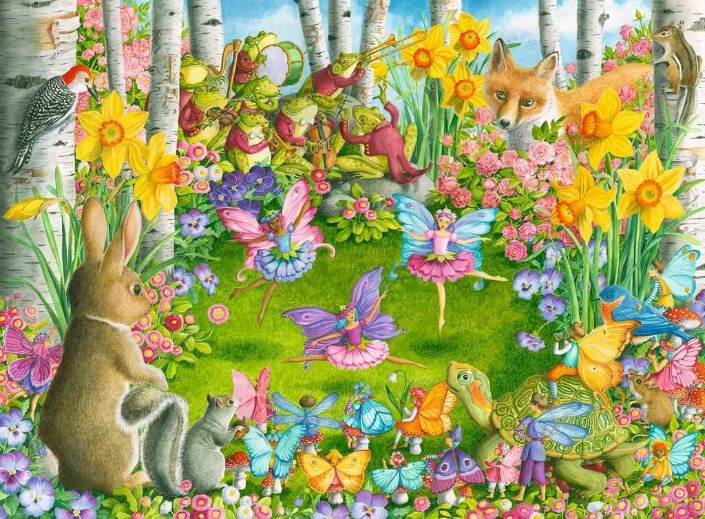 RAVENSBURGER Puzzle Ballett der Feen XXL 100 Teile