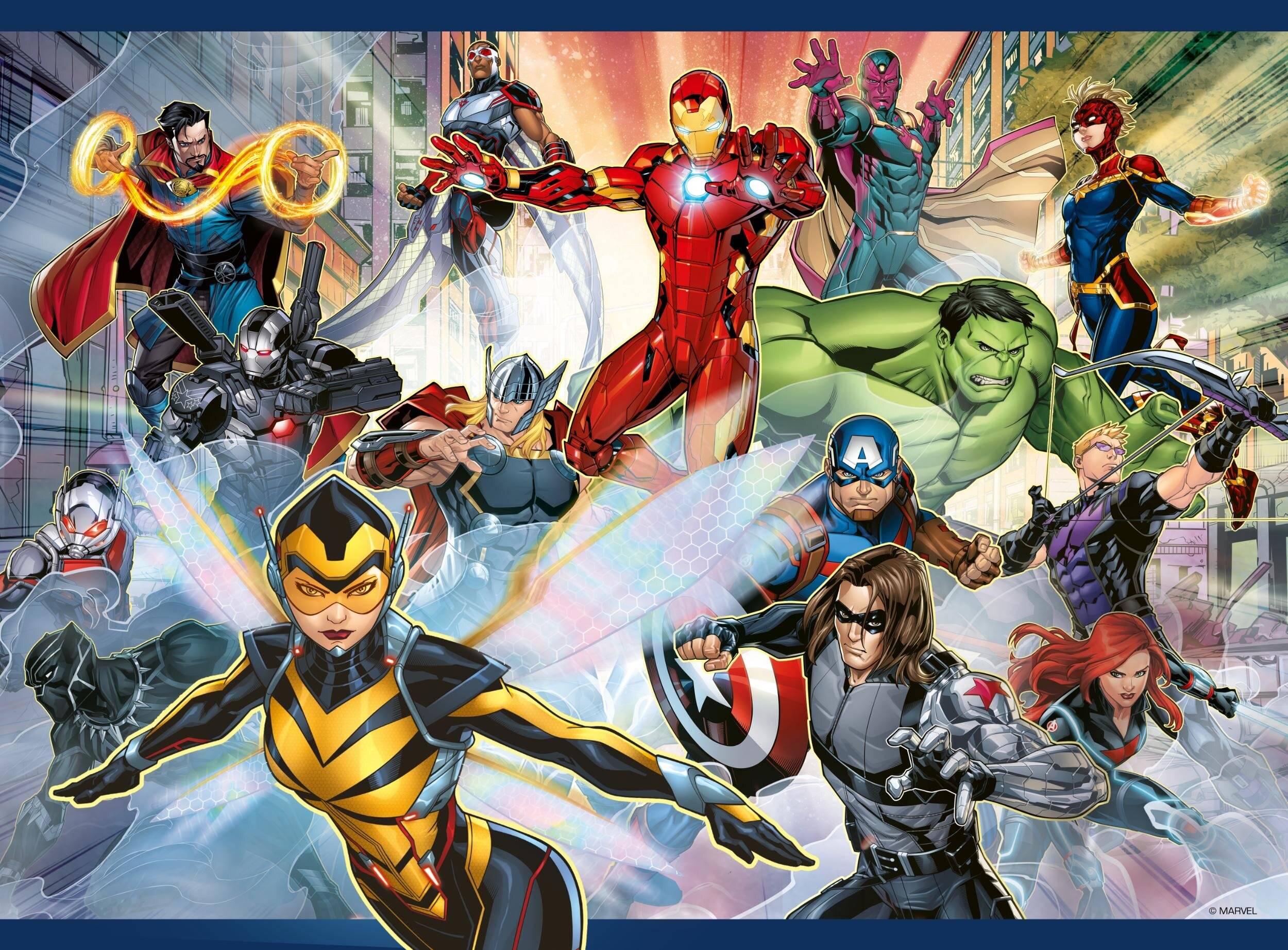 RAVENSBURGER Puzzle Marvel: Avengers XXL 100 Stück