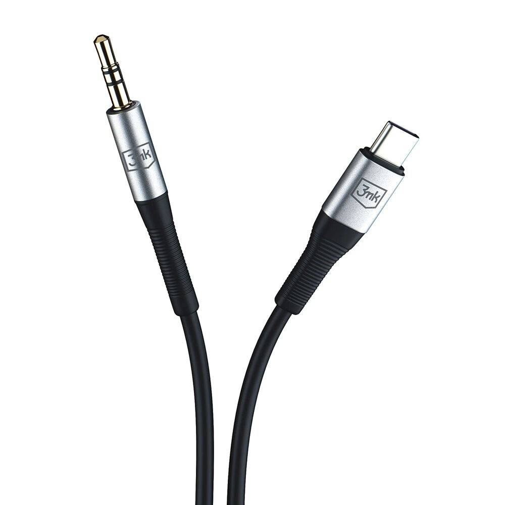 Zubehör – 3mk AUX-Kabel USB-C Klinke 3,5 mm