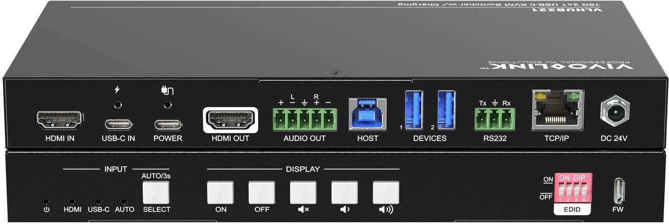 VivoLink 4K Presentation HDMI and USB-C to HDMI+USB3.0