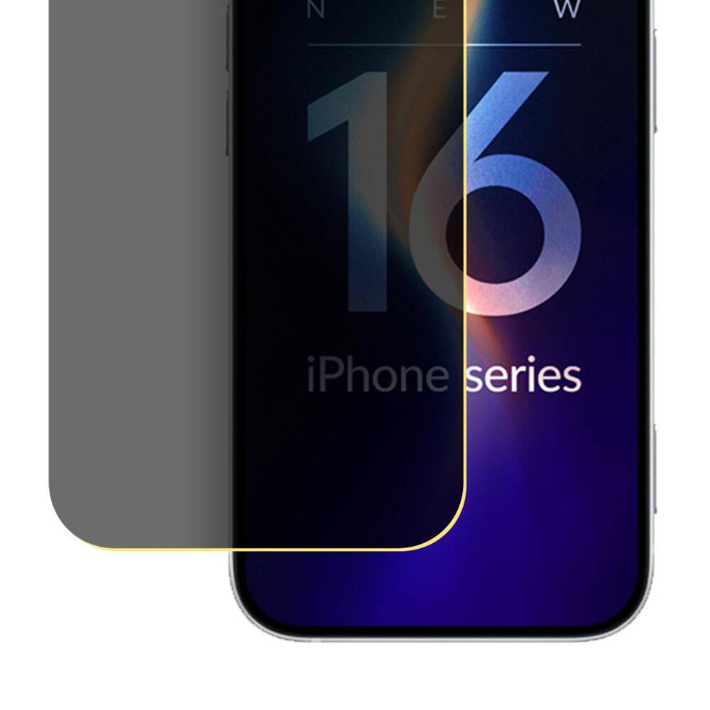 3mk Silky Matt Privacy Mattfolie iPhone 16 Plus