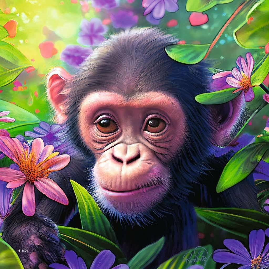 Ravensburger - Puzzle Dschungelbabys 3x49p