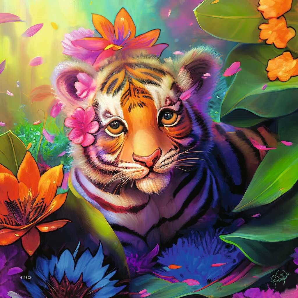 Ravensburger - Puzzle Dschungelbabys 3x49p