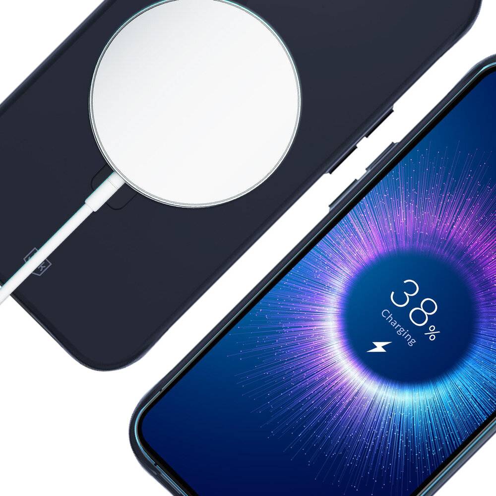 3mk Smoke Case Mag&Stand Hülle Apple iPhone 14 plus – Schwarz