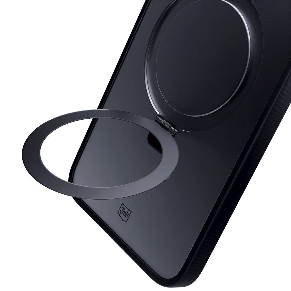 3mk Smoke Case Mag&Stand Hülle Samsung Galaxy S24 - Schwarz