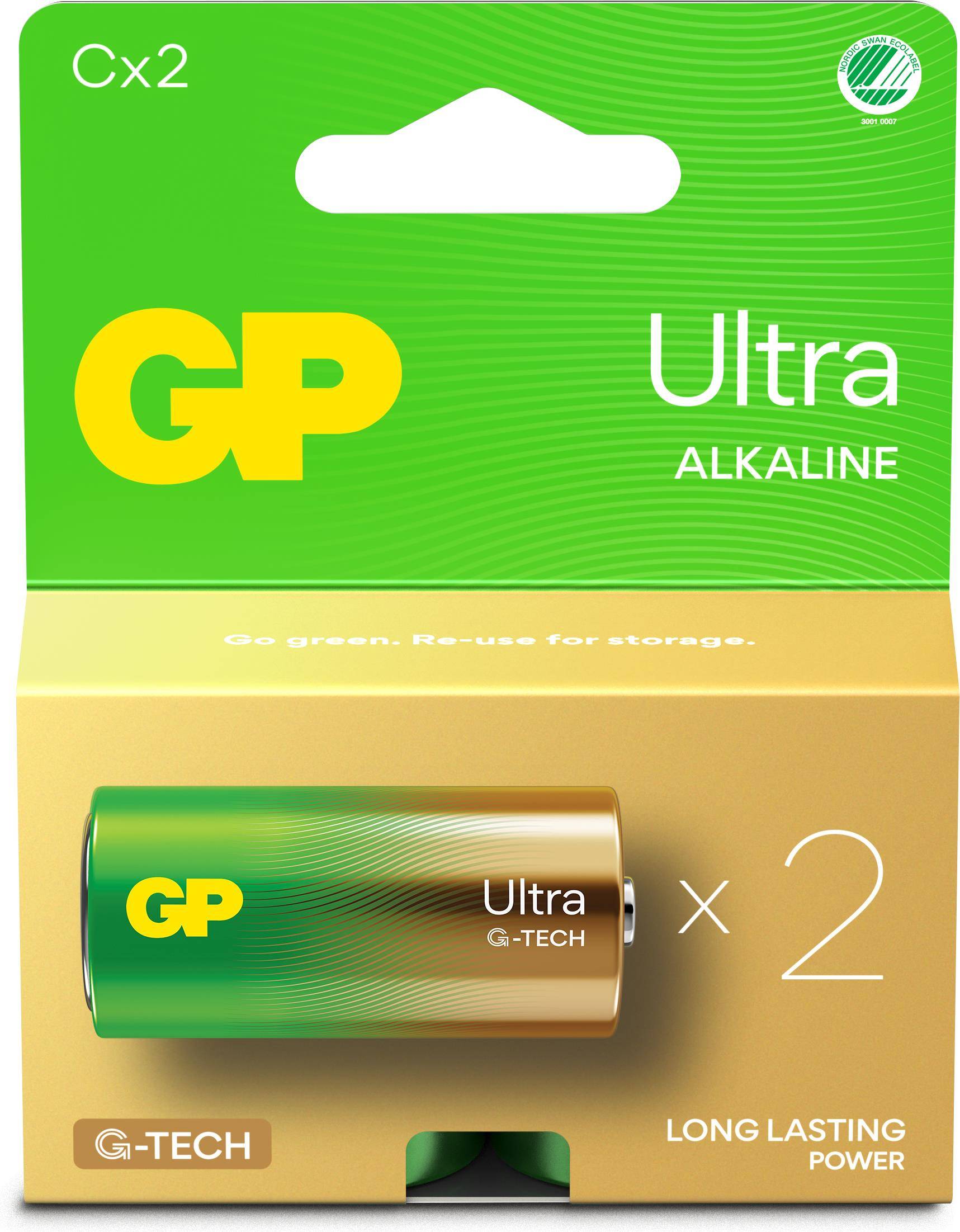 GP Batteries Ultra Alkaline GP14AU Einwegbatterie C