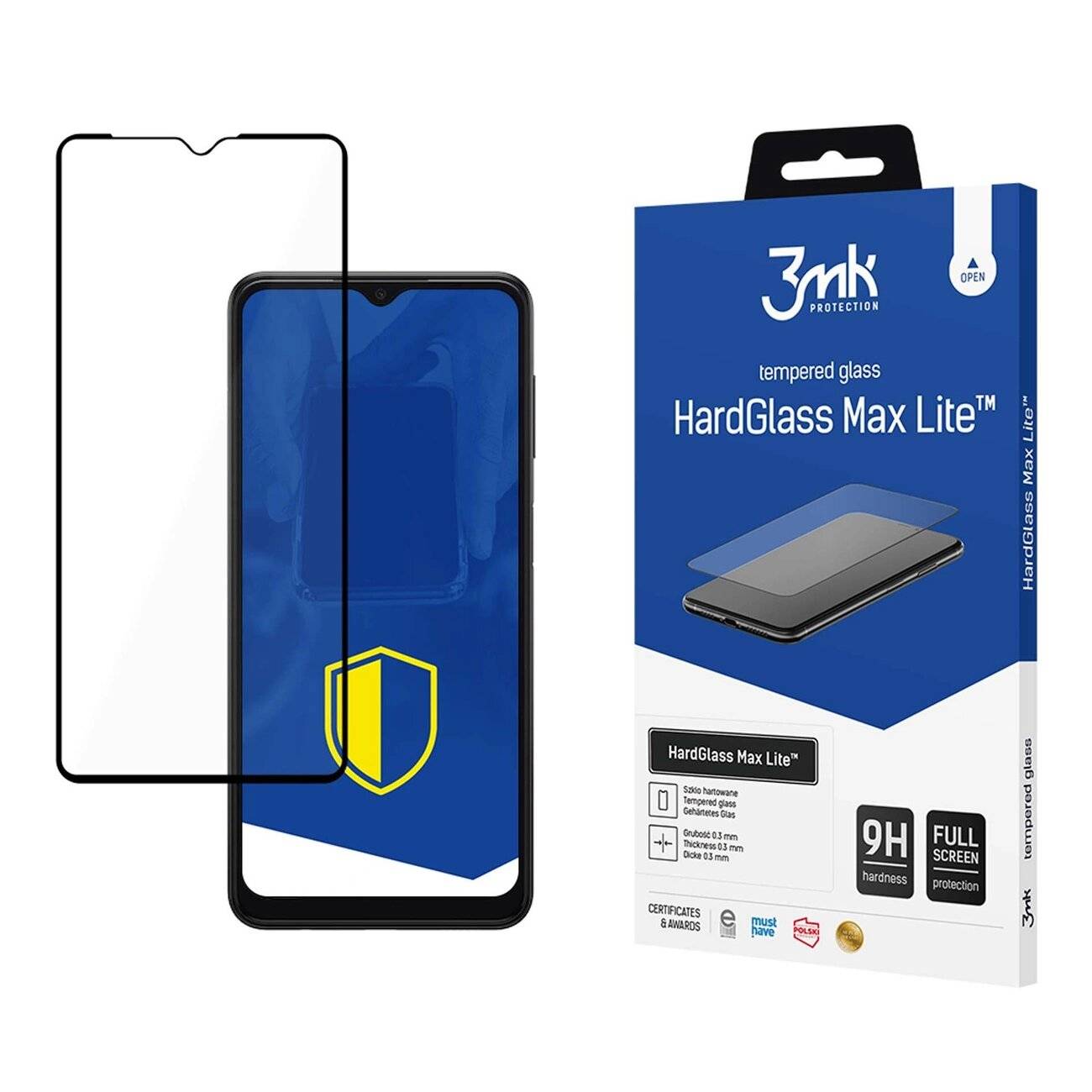 9H 3mk HardGlass Max Lite™ Glas Samsung Galaxy A13 / M23 5G