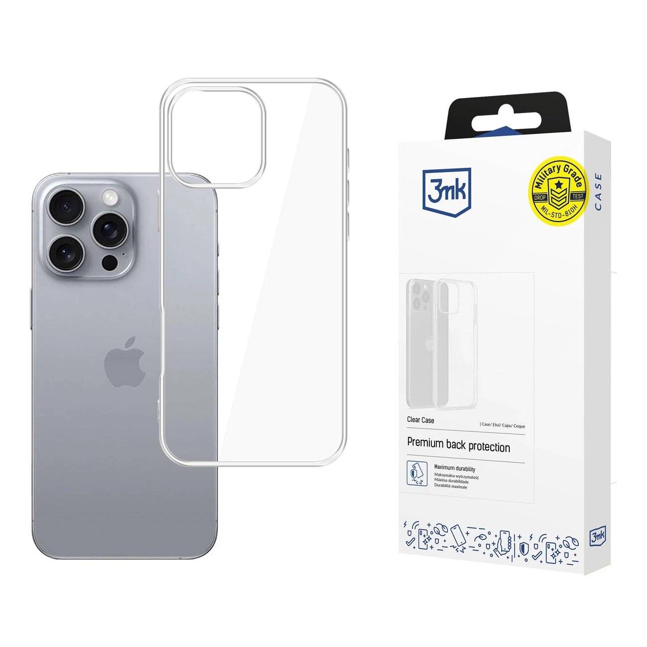 3mk Clear Case iPhone 16 Pro –