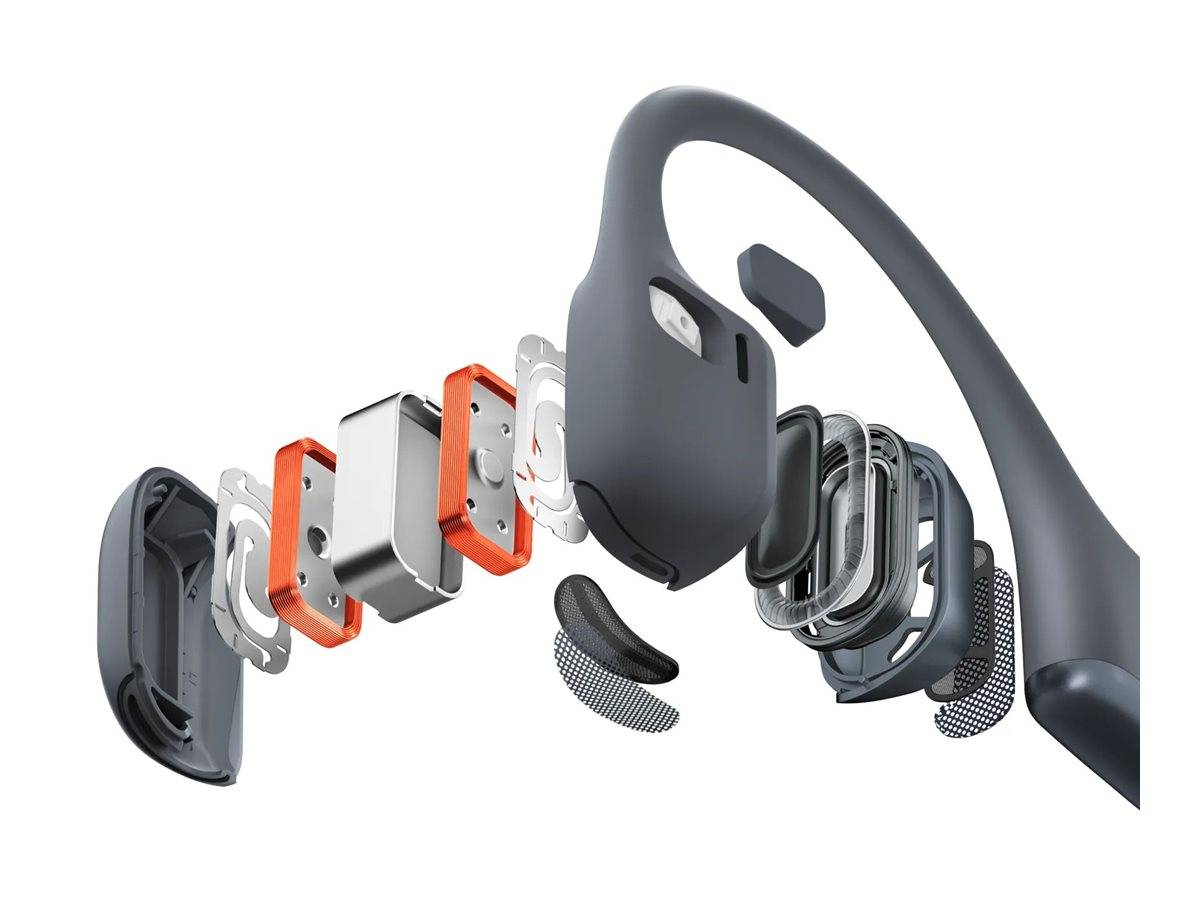 SHOKZ Knochenschall Kopfhörer OpenRun Pro 2 Black