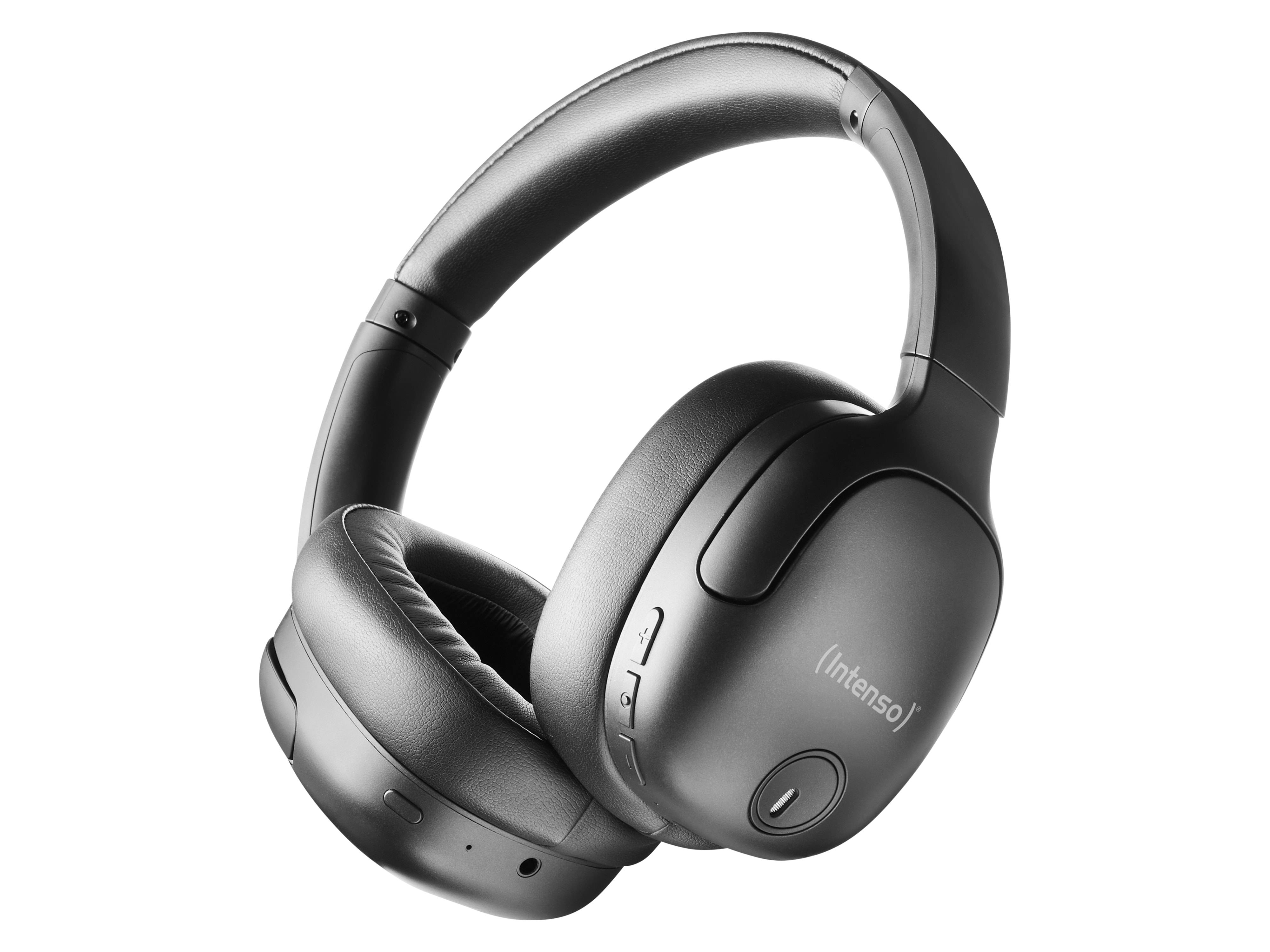 INTENSO Over-Ear Kopfhörer O400HA, TWS, Bluetooth, ANC, schwarz