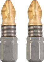 kwb 124101 Kreuzschlitz-Bit PZ 1 Stahl 2 St