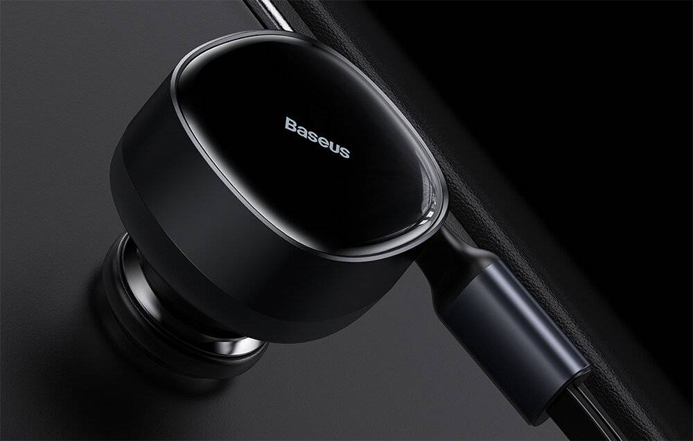 Autoladegerät Baseus Enjoyment mit Kabel USB-C, 33W (Schwarz)