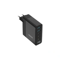 Sitecom 140W GaN Wandladegerät mit LED-Anzeige und USB-C/USB-A Sitecom 140W GaN Wandladegerät mit LED-Anzeige und USB-C/USB-A