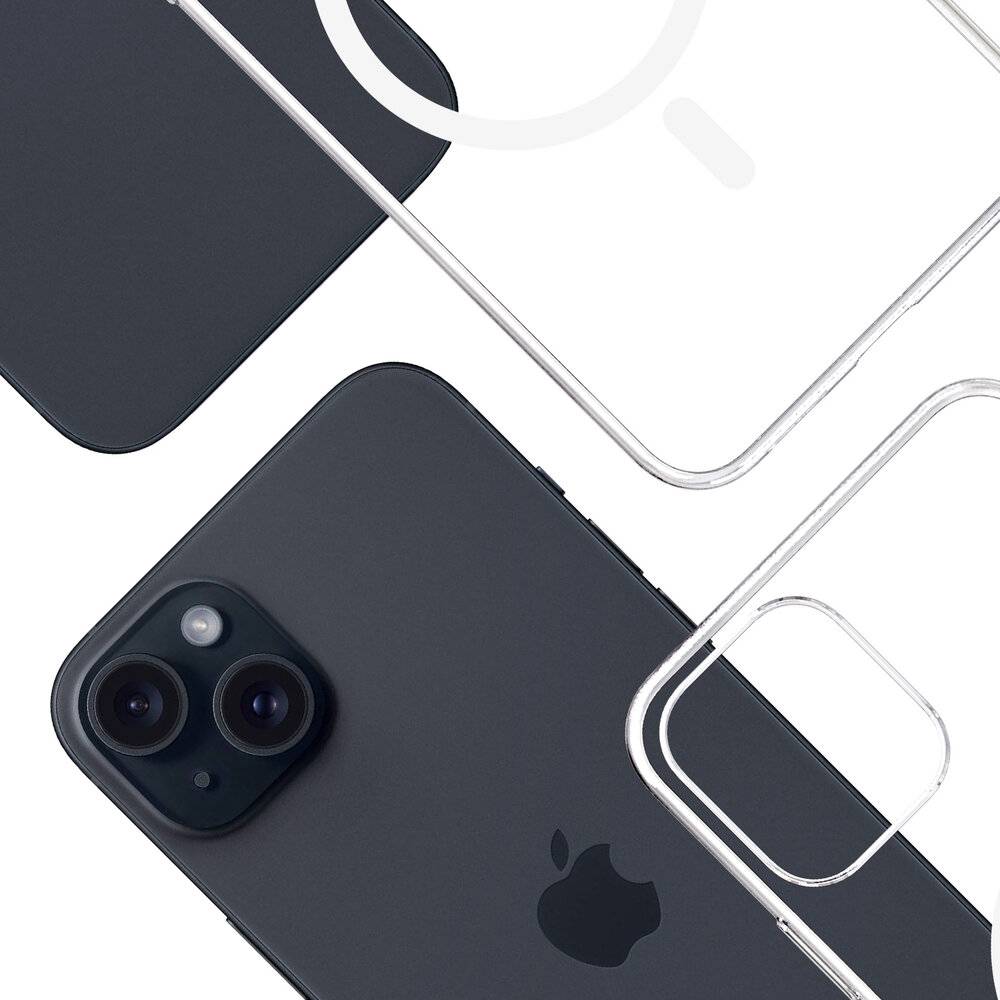3mk Clear MagCase Hülle Apple iPhone 15 Plus –