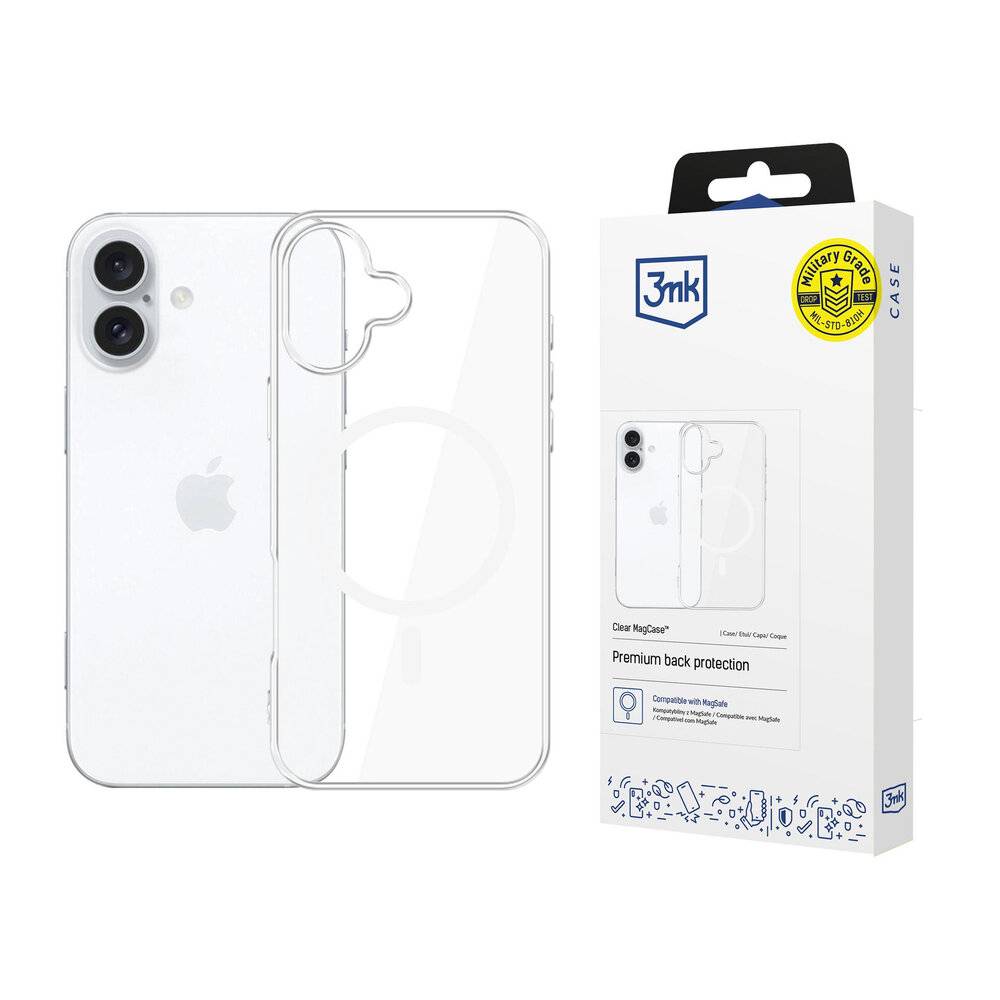 3mk Clear MagCase Apple iPhone 17
