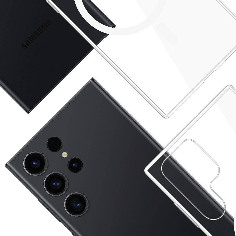 3mk Clear MagCase Hülle Samsung Galaxy S24 Ultra –