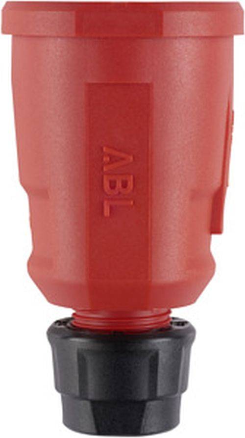 ABL HIGHTECH Kupplung SCHUKO 100000074 ohne Manschette, Elamid rot IP20
