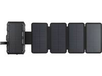 Sandberg Solar PowerBank - Kabelloses Ladepad / Solar-Powerbank - 5-Panel - 27000 mAh - 99.9 Wh - 22.5 Watt - 1.67 A - P
