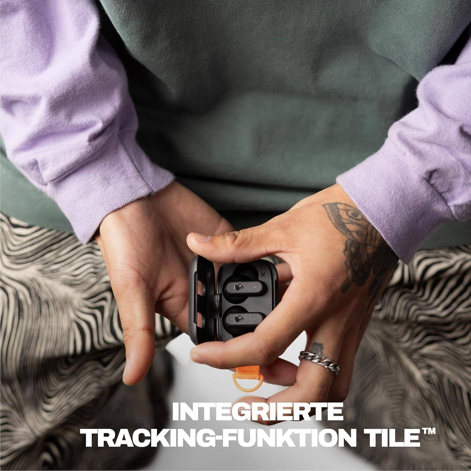 Skullcandy Dime 3 In-Ear Wireless-Kopfhörer Mikro kompat. iPhone Android black