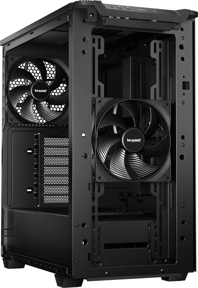 Be Quiet! Pure Base 501 - Midi-Tower - ATX - keine Spannungsversorgung (ATX / PS/2)