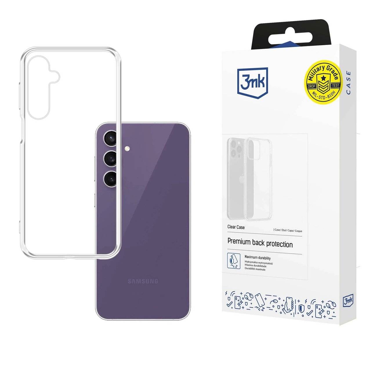 3mk Clear Case Samsung Galaxy S24 FE –