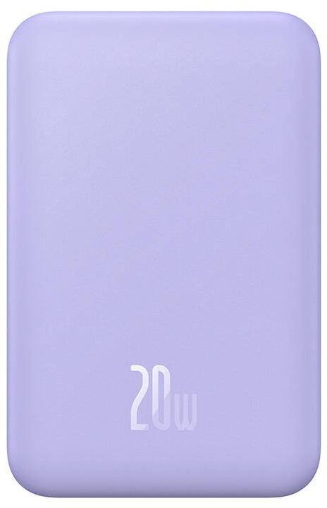 Baseus Magnetic Powerbank, MagSafe, USB-C, 5.000mAh, 20W, violett