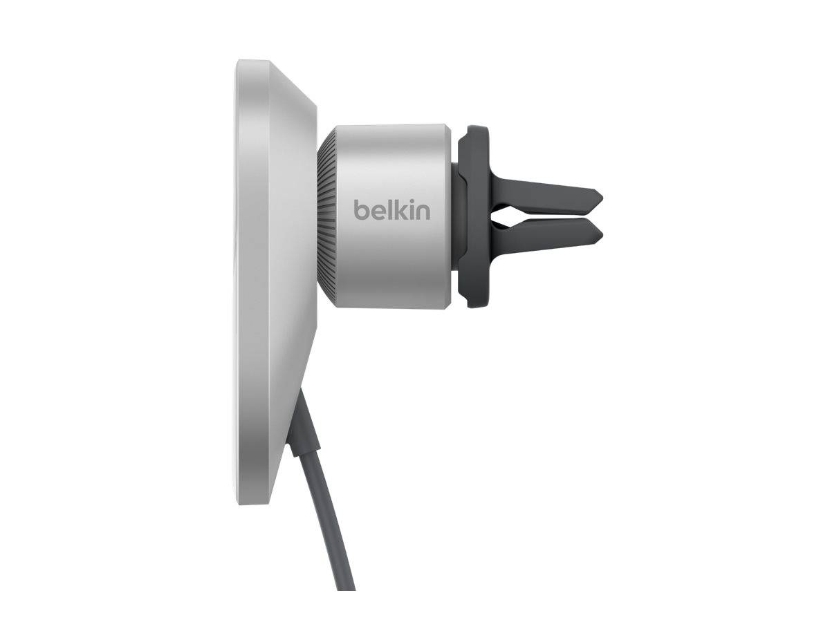 Belkin - Kfz-Halterung für induktives Laden - magnetisch mit Qi2 + Kfz-Netzteil