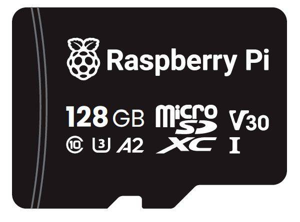 Raspberry Pi microSDXC Speicherkarte, A2, Class 10, U3, 128GB