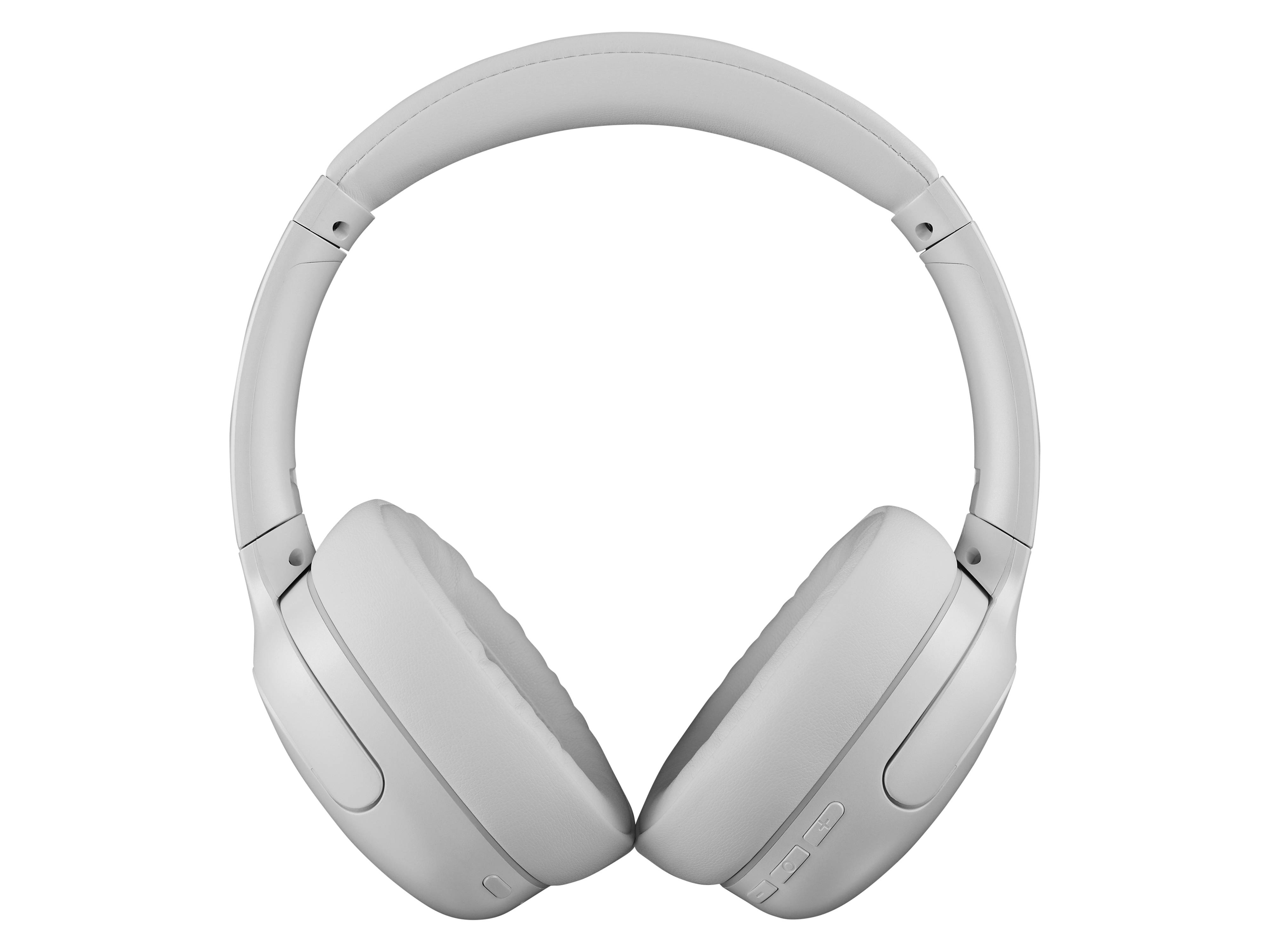 INTENSO Over-Ear Kopfhörer O400HA, TWS, Bluetooth, ANC, weiß