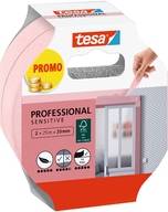 tesa Professional Sensitive 56267-00000-01 Malerabdeckband Rosa (L x B) 50 m x 25 mm 2 St