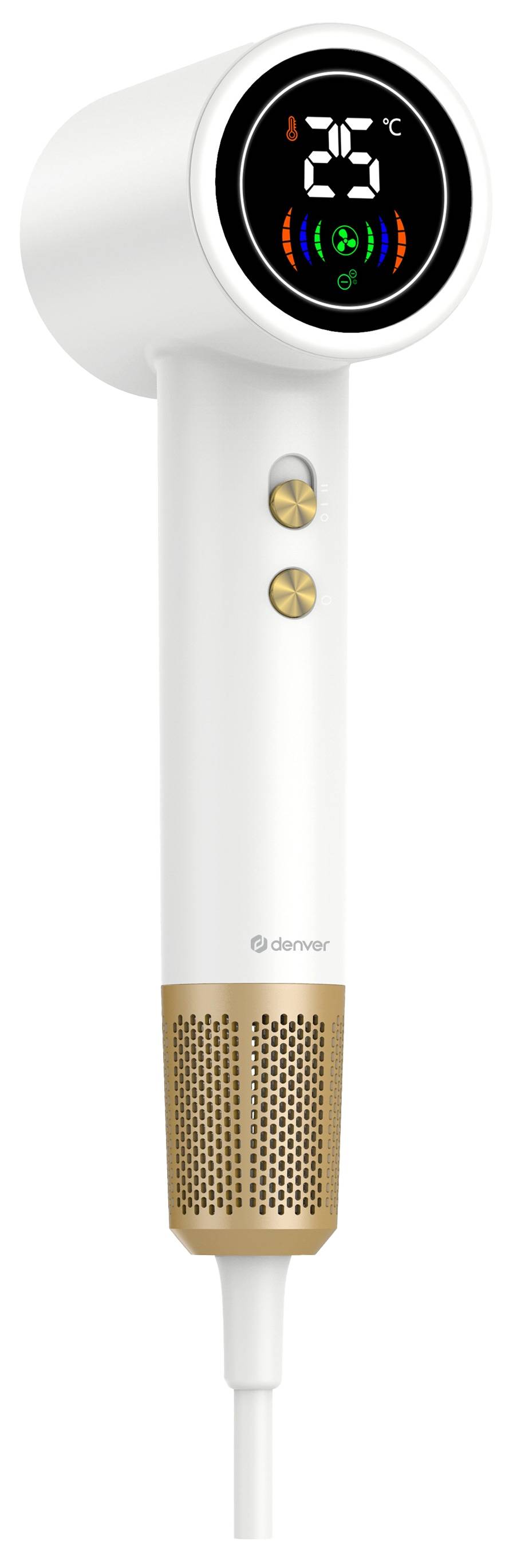 DENVER Haartrockner HDD-1400 W, weiß