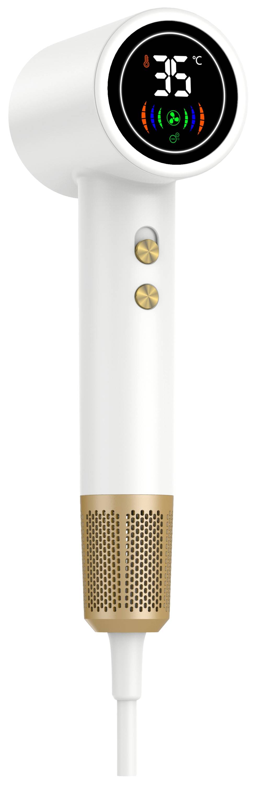 DENVER Haartrockner HDD-1400 W, weiß