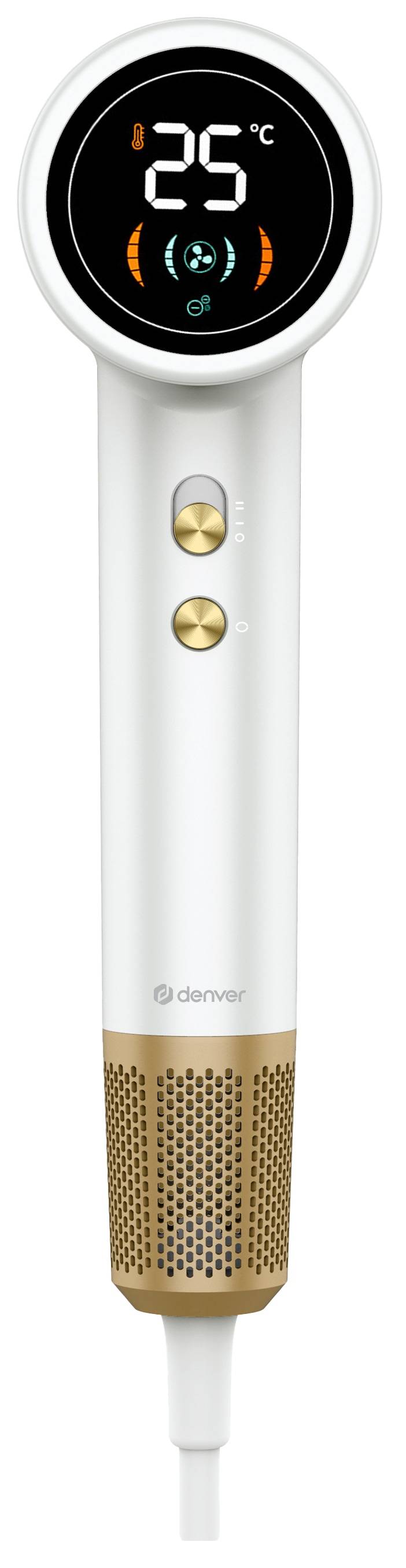 DENVER Haartrockner HDD-1400 W, weiß
