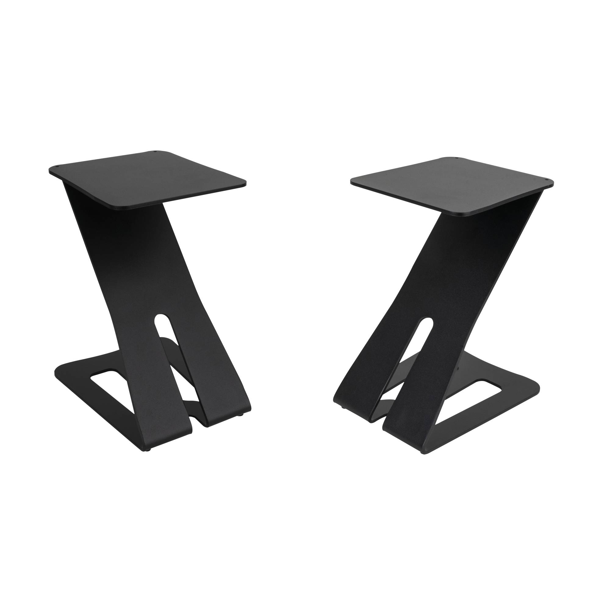 Showgear Table Monitor Z-Stand Zwei Tischständer für Studiomonitore - schwarz
