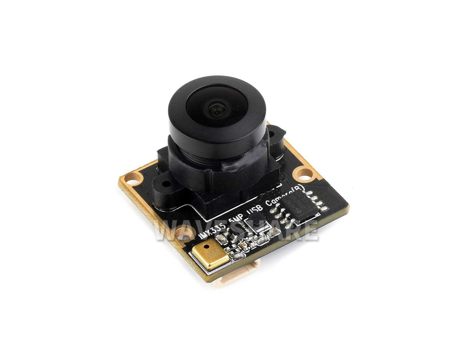 WaveShare IMX335 5MP USB Camera (B) 2K Video Recording Wide Dynamic Range