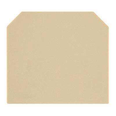 Weidmüller AP AKZ2.5 BL Abschlussplatte 2,5mm Direktmontage 0697380000 (Inhalt 50 Stück)