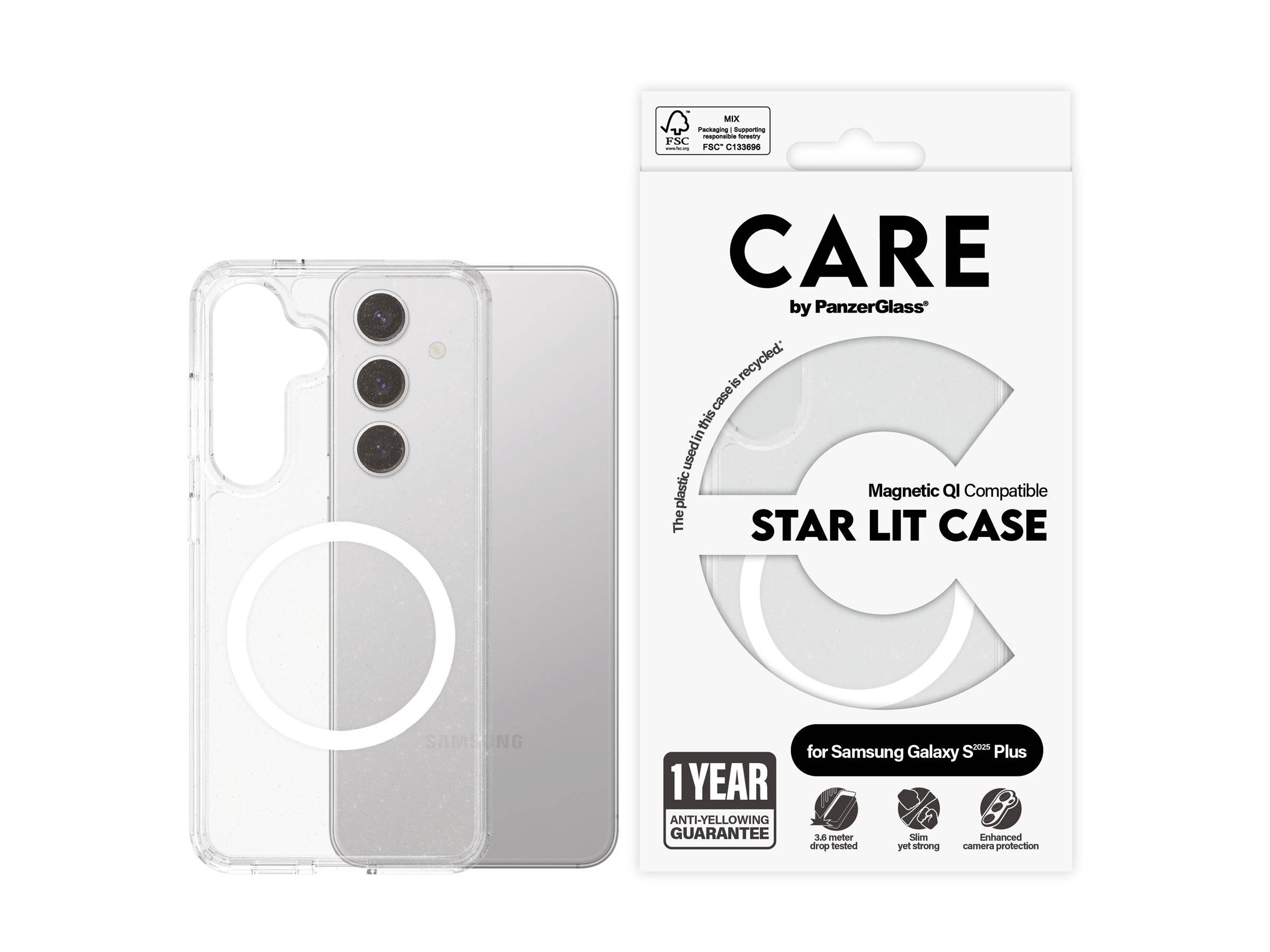 PANZERGLASS - CARE by PanzerGlass Urban Combat - Hintere Abdeckung für Mobiltelefon - Thermoplastisches Polyurethan (TPU