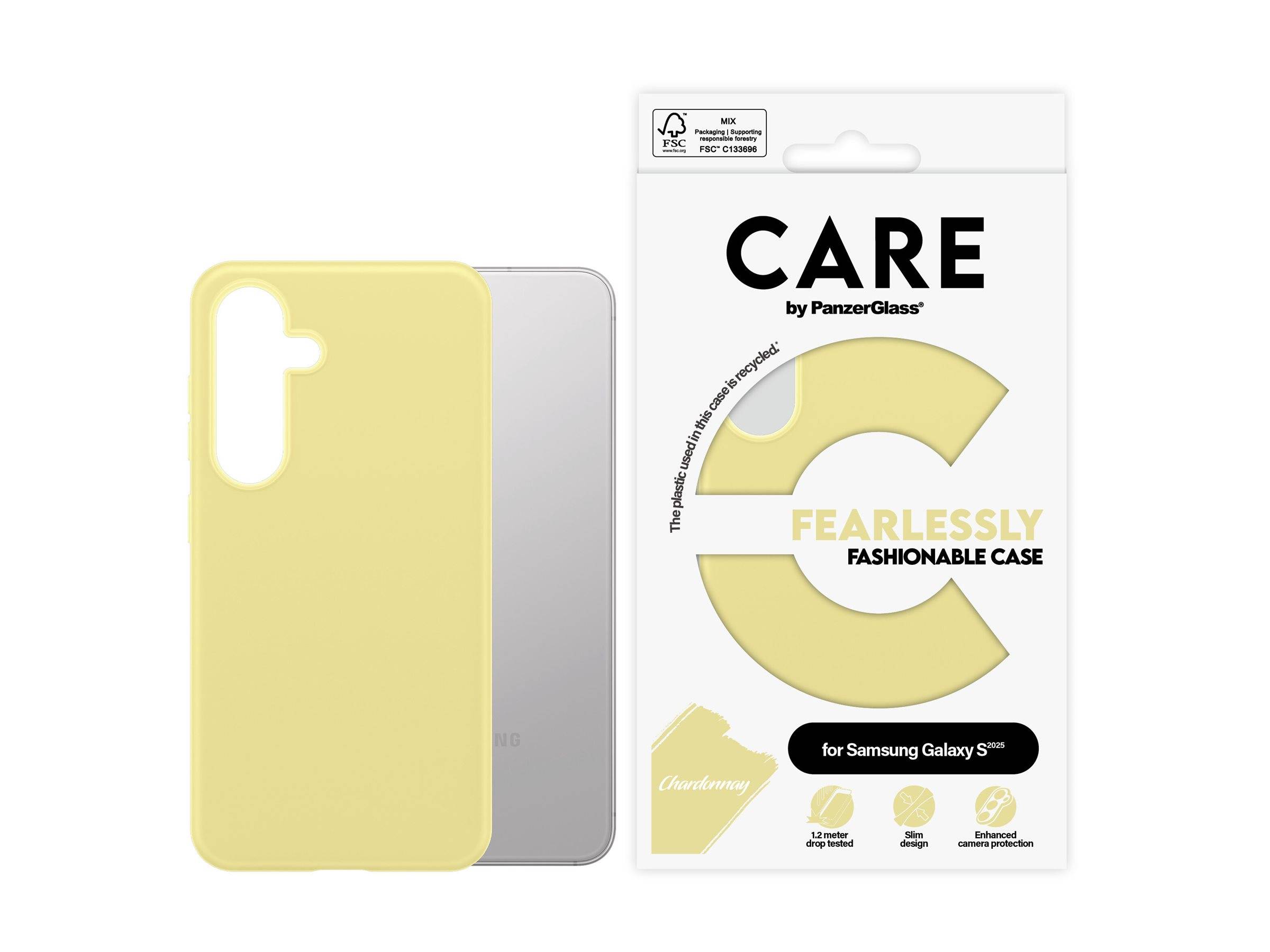PANZERGLASS - CARE by PanzerGlass - Hintere Abdeckung für Mobiltelefon - Thermoplastisches Polyurethan (TPU)