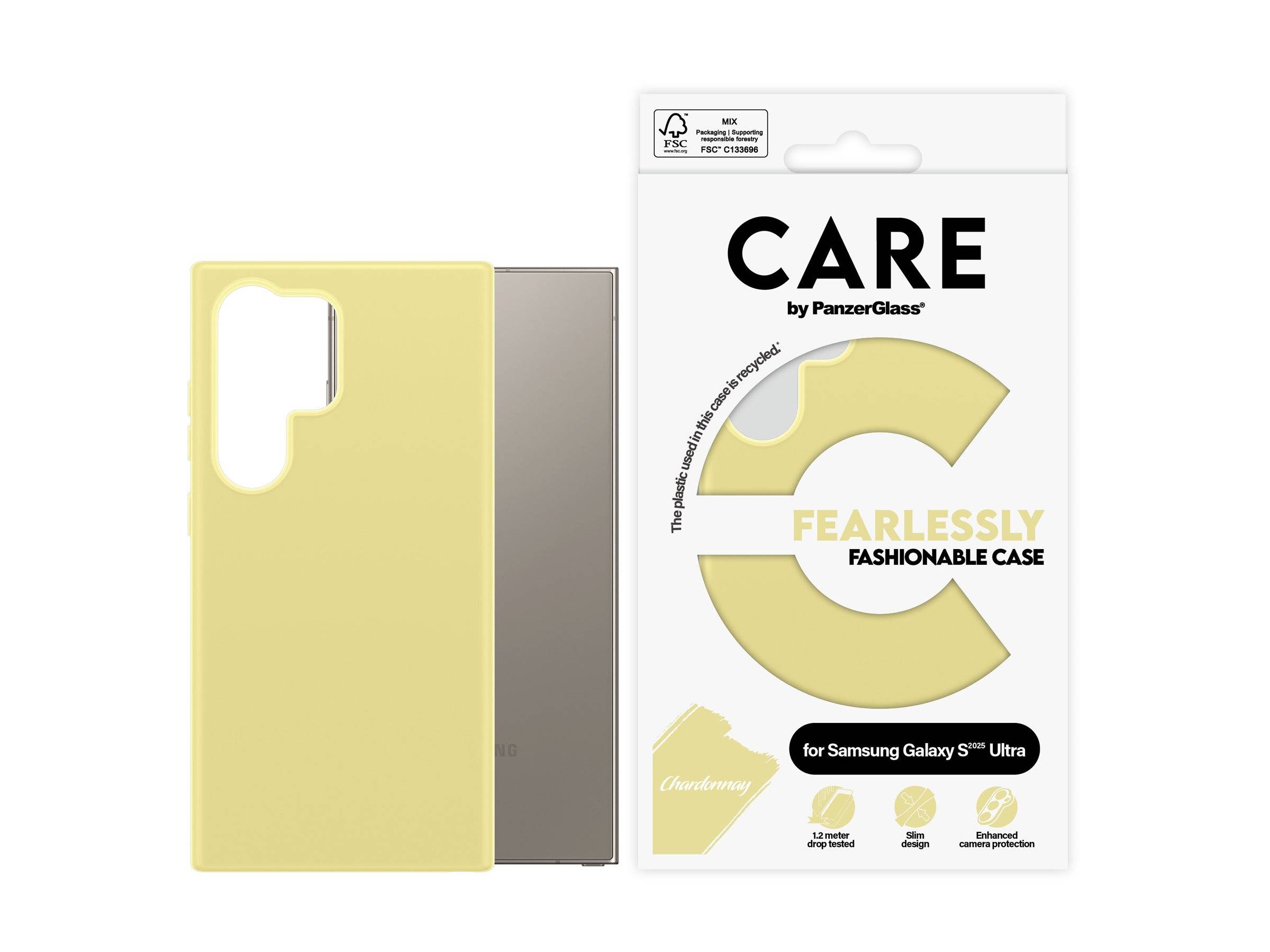 PANZERGLASS - CARE by PanzerGlass - Hintere Abdeckung für Mobiltelefon - Thermoplastisches Polyurethan (TPU)