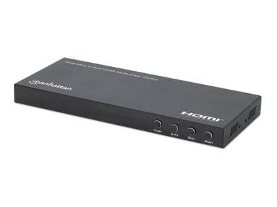 MANHATTAN 4K 30Hz 4-Port HDMI Multiviewer Switch