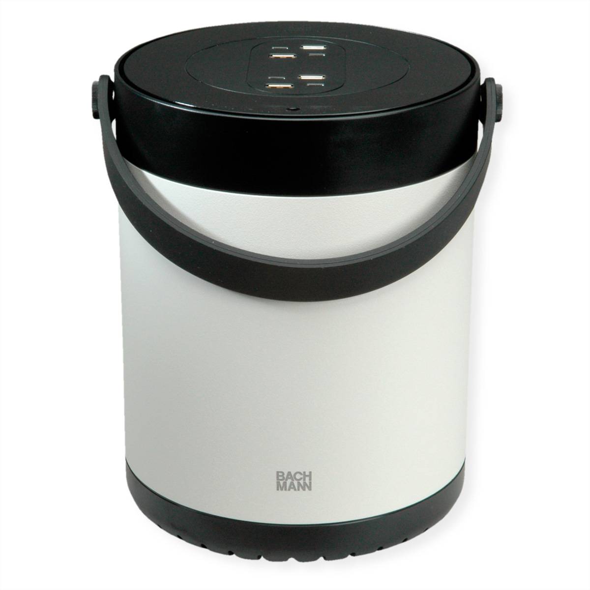 BACHMANN MOV:E POWER UNIT 4x Charger USB-A/C, 220W, schwarz / weiß