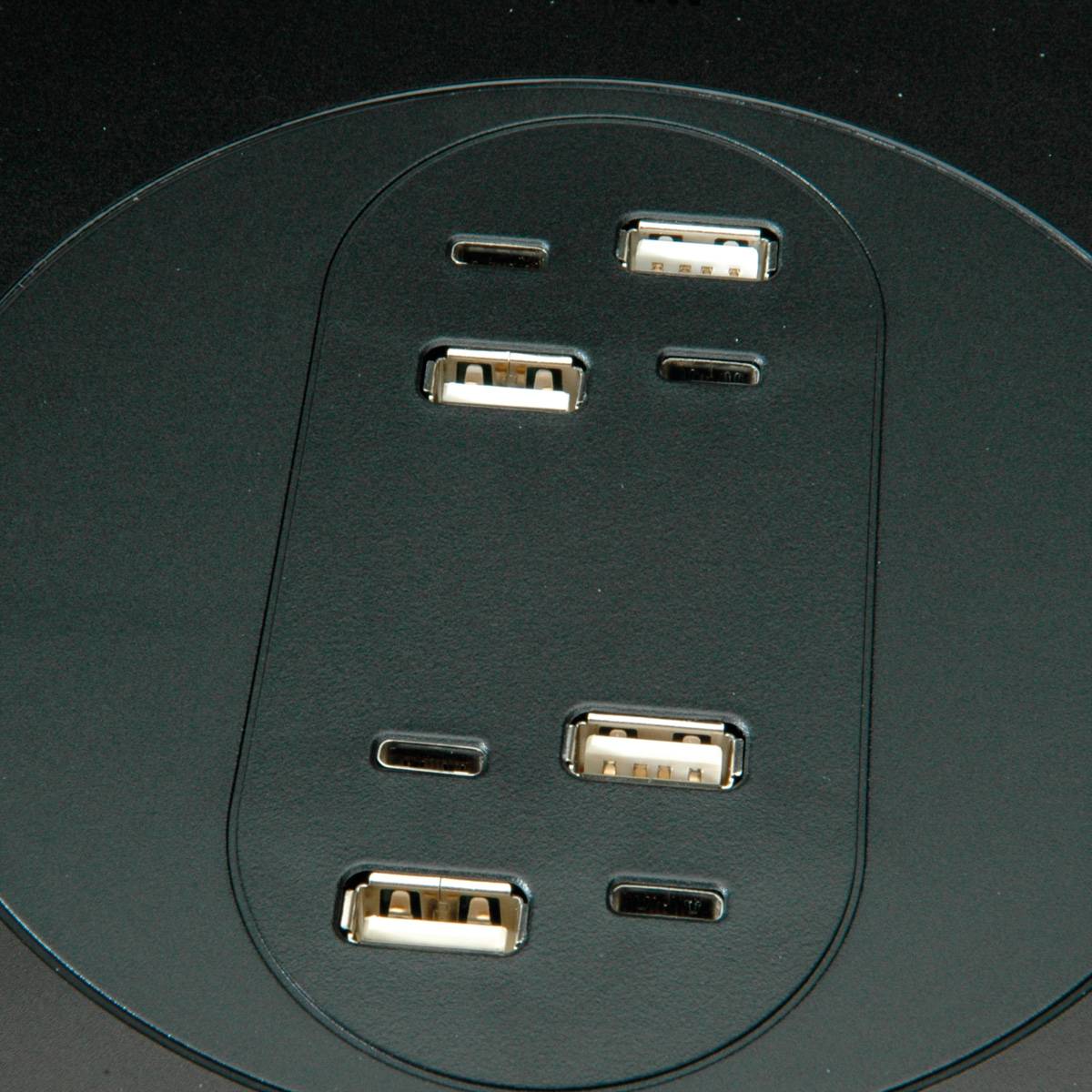 BACHMANN MOV:E POWER UNIT 4x Charger USB-A/C, 220W, schwarz / weiß