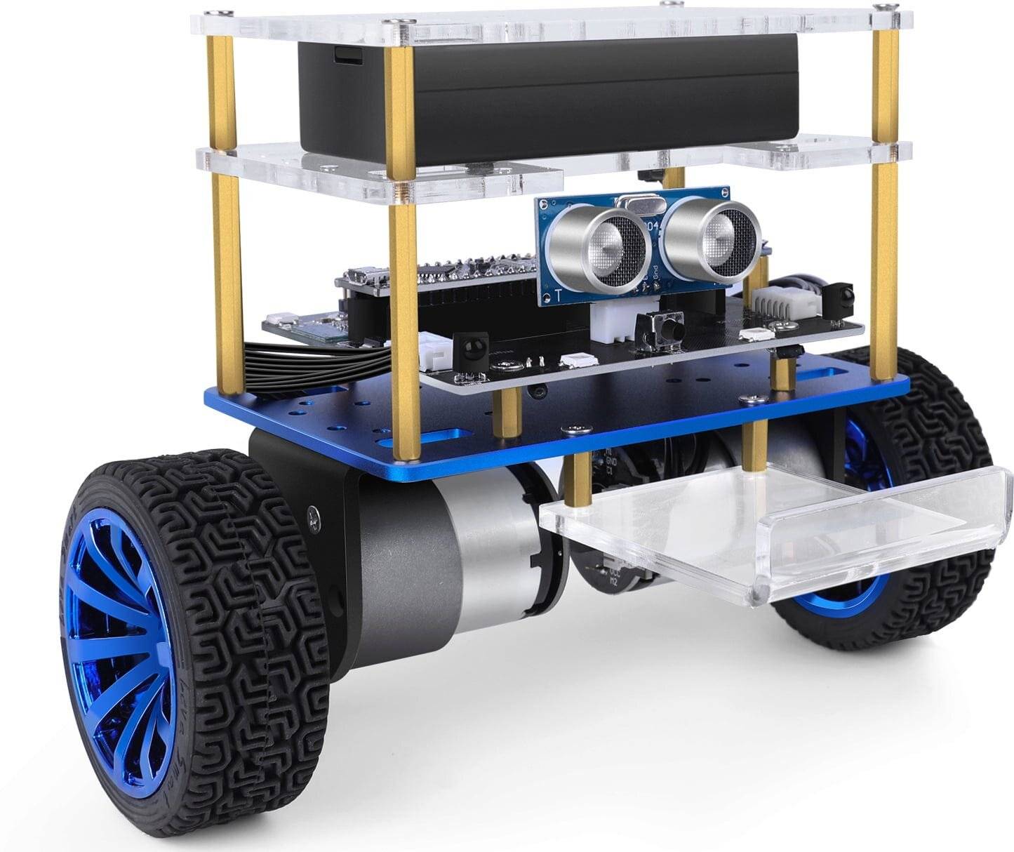 Elegoo Tumbller Selbstbalancierendes Roboter-Bausatz-Set, Arduino-kompatibel, ab 12 J.