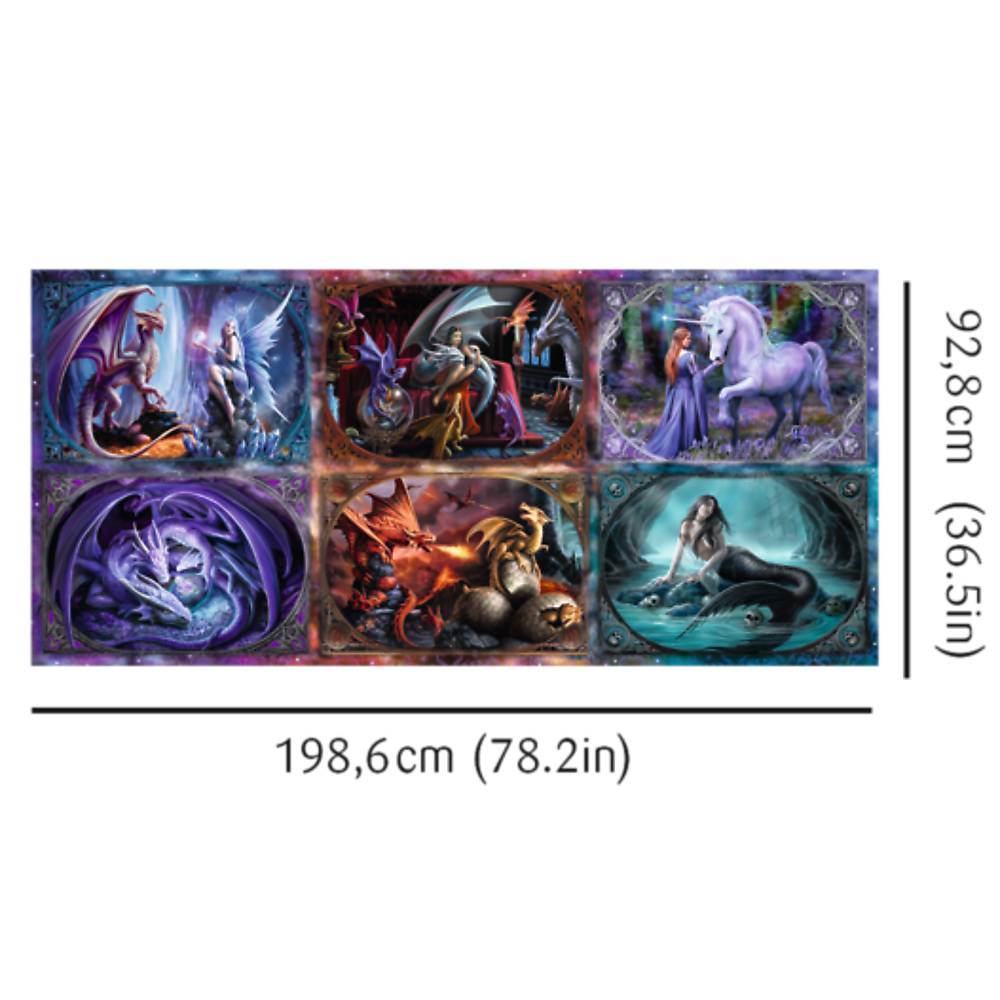 Anne Stokes Fantasie Kreaturen 9000 Teile Puzzle
