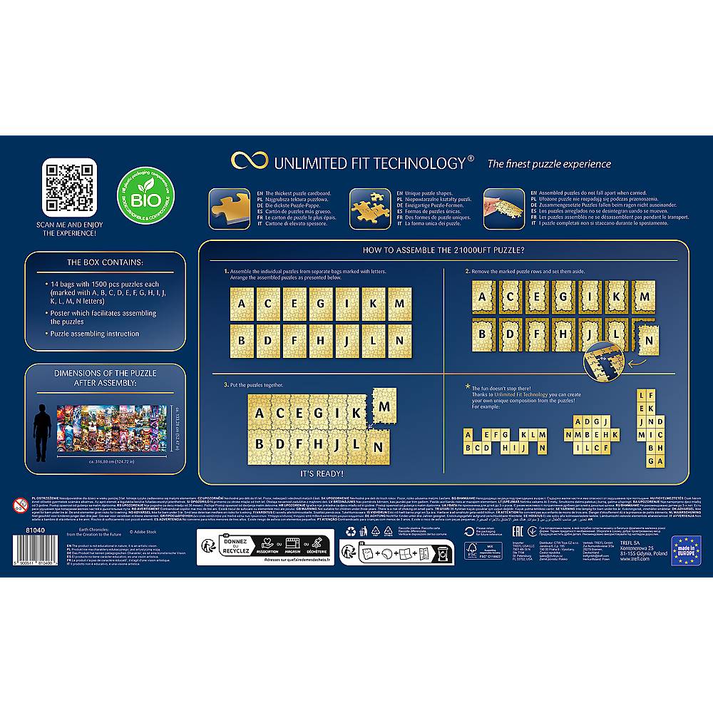 Trefl 81040 Chronic der Erde 21000 Teile Puzzle